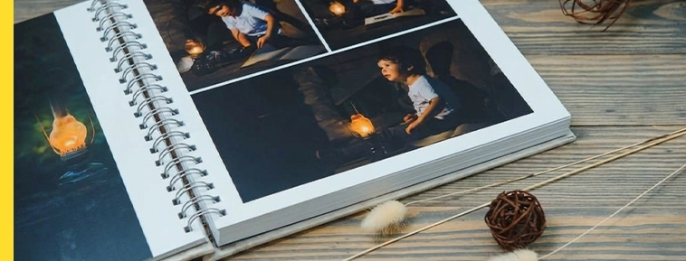 Album foto a spirale