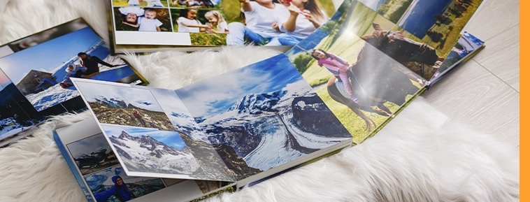 Album foto con copertina flessibile