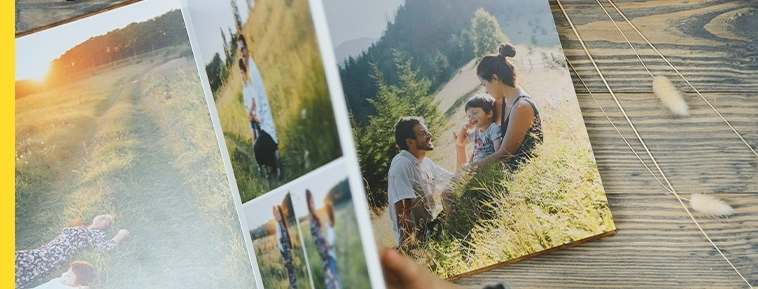 Album foto con copertina flessibile