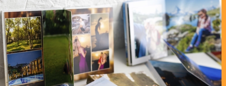 Album foto con copertina rigida